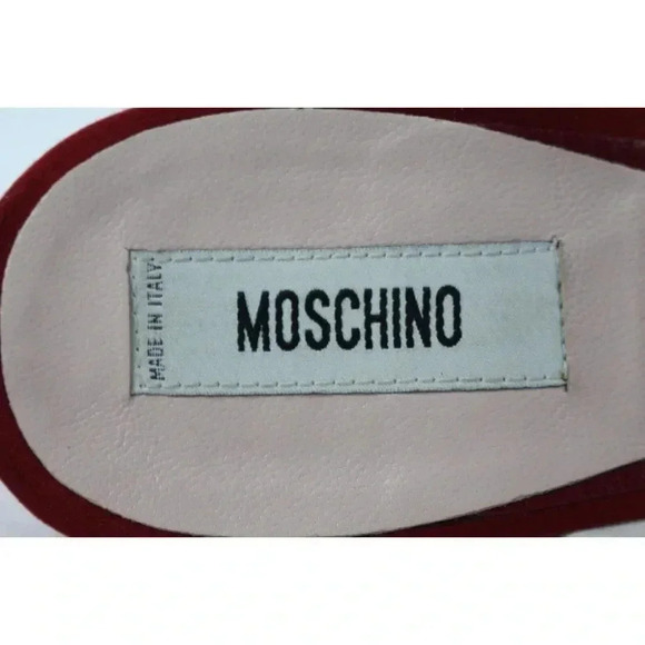 MOSHINO ladies red heels size 39 - Picture 11 of 12
